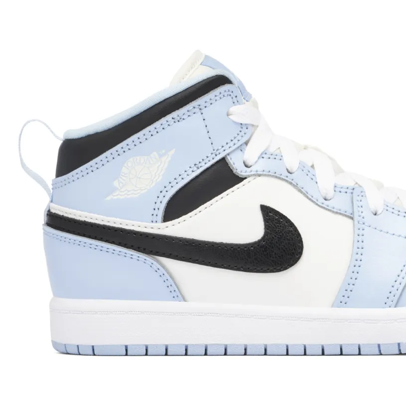 Air Jordan 1 Mid Ice Blue PS 