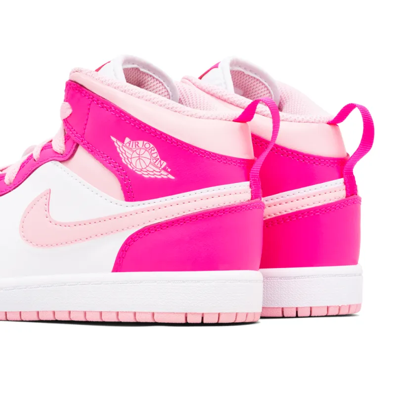 Air Jordan 1 Mid Fierce Pink PS 