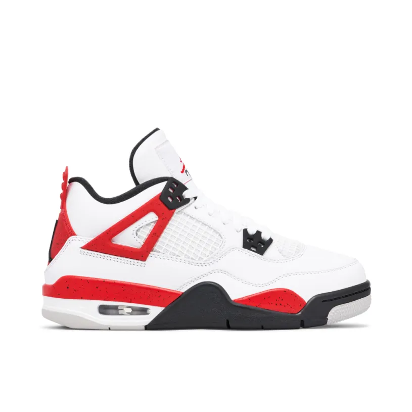 Air Jordan 4 Retro Red Cement GS