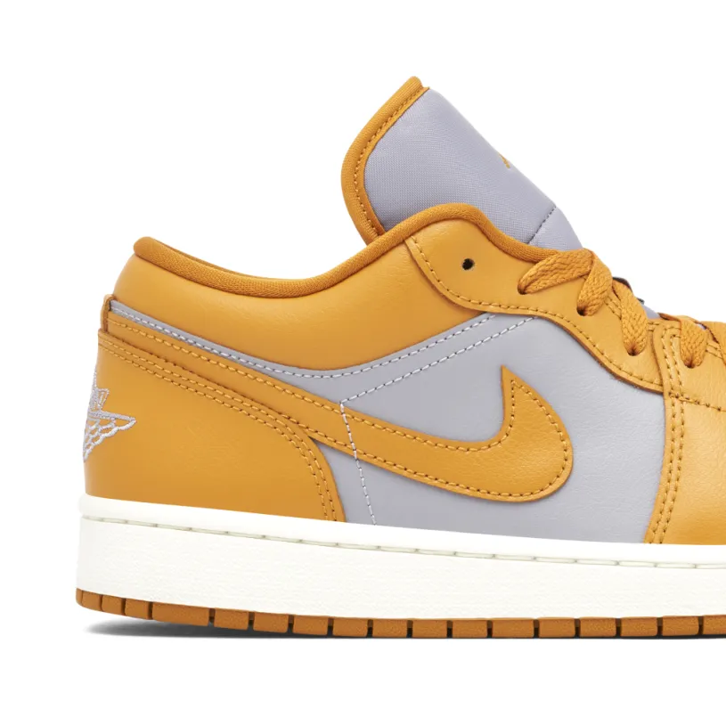 Air Jordan 1 Low Grey Curry Womens 