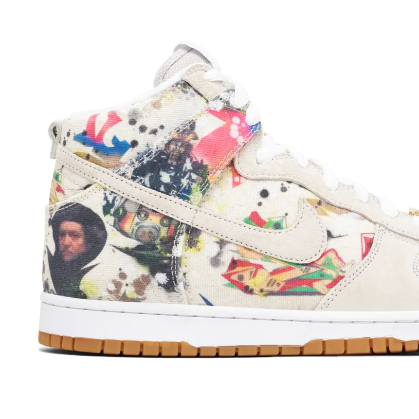 Nike SB Dunk High x Supreme Rammellzee 