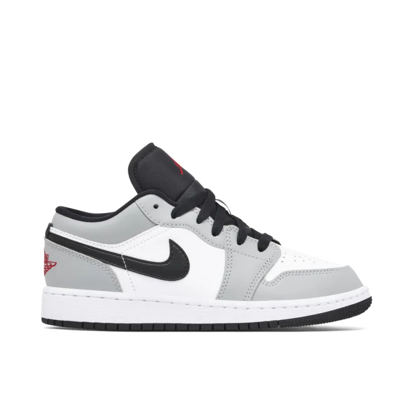 Air Jordan 1 Low GS Light Smoke Grey