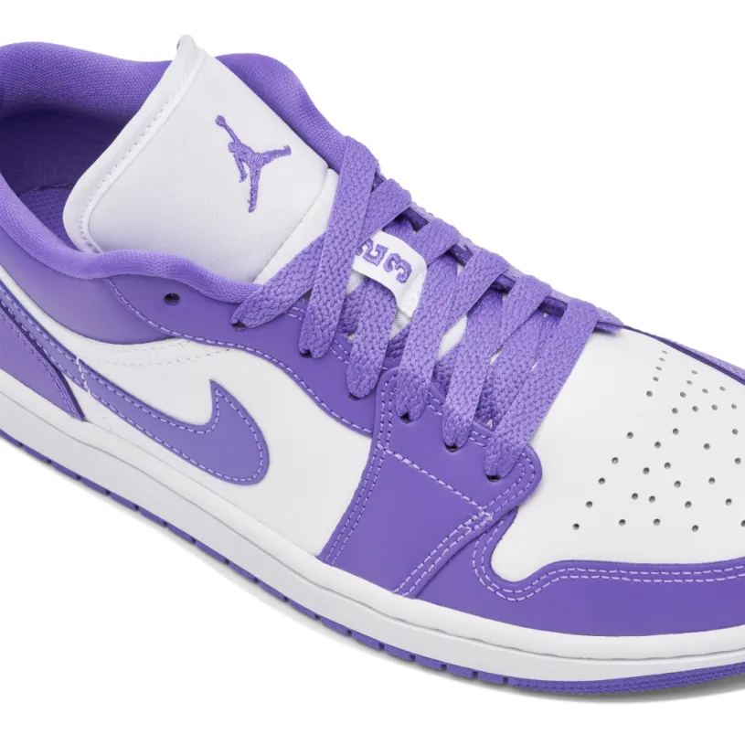 Air Jordan 1 Low Patent Purple Womens 