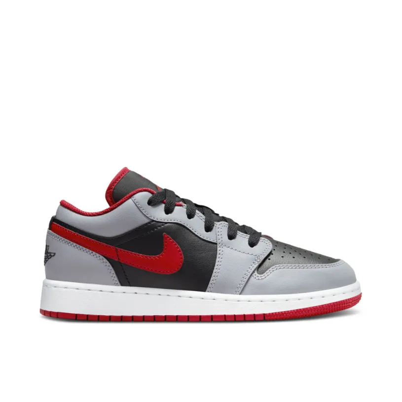 Air Jordan 1 Low Cement Fire Red GS