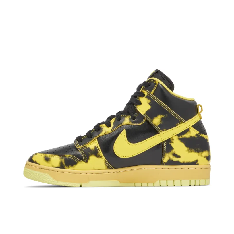 Nike Dunk High 1985 Yellow Acid Wash