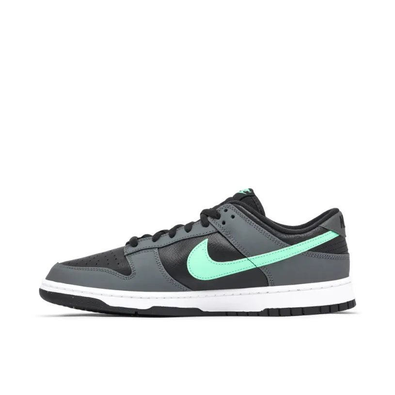Nike Dunk Low Black Green Glow