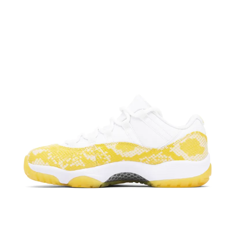 Air Jordan 11 Low Yellow Snakeskin Womens