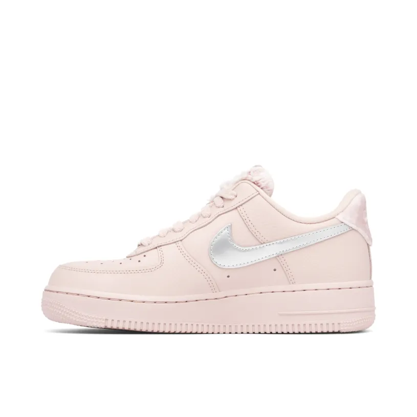 Nike Air Force 1 Pink Sherpa Womens