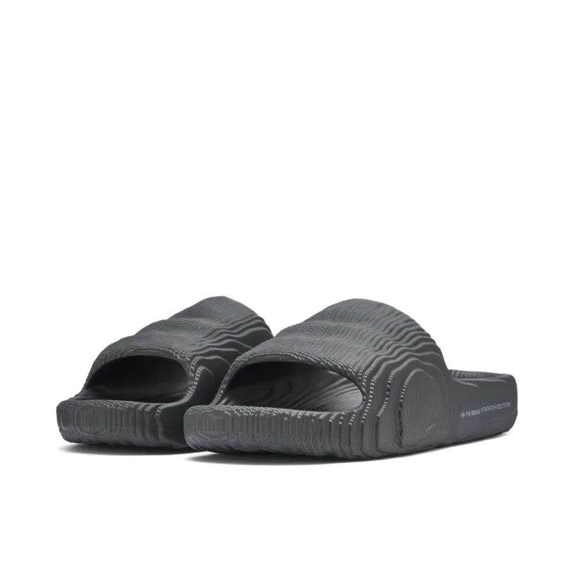 adidas Adilette 22 Slides Carbon 