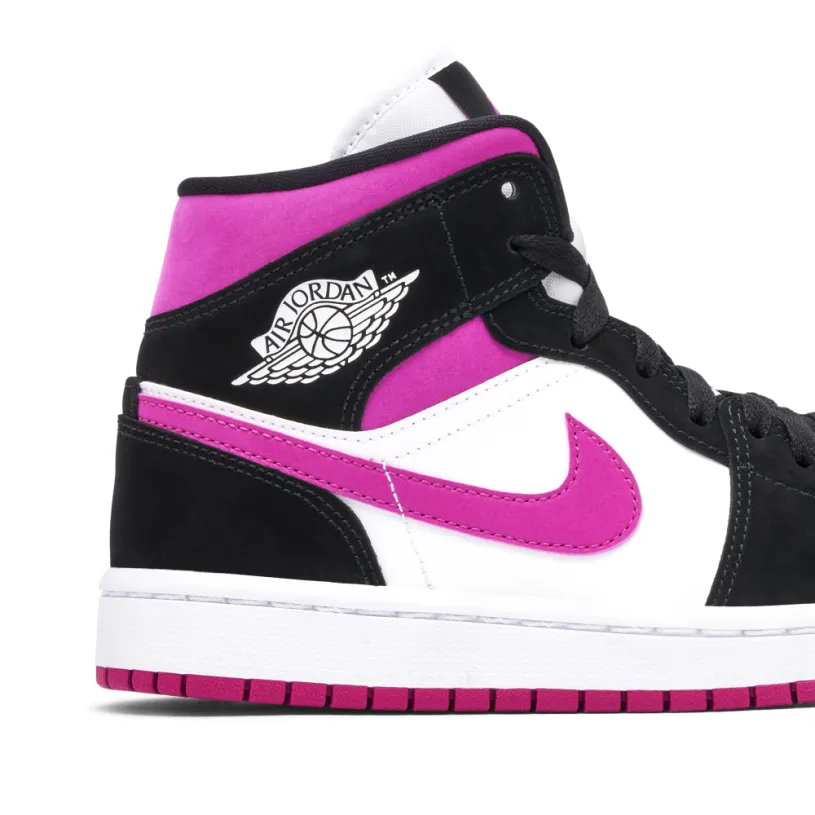 Air Jordan 1 Mid Magenta Womens 