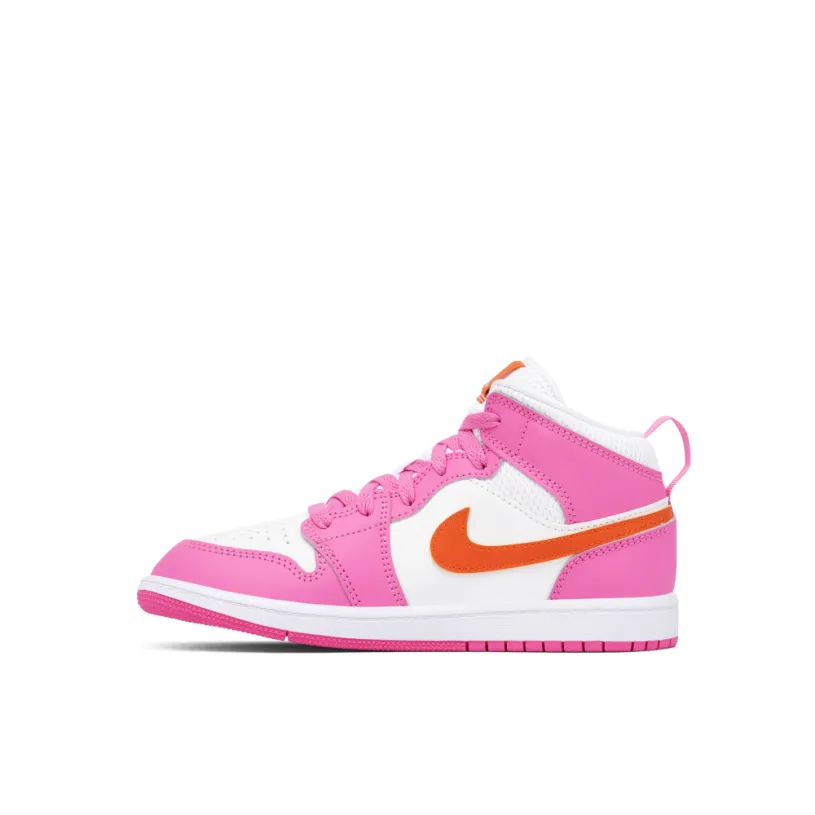 Air Jordan 1 Mid Pinksicle Orange PS