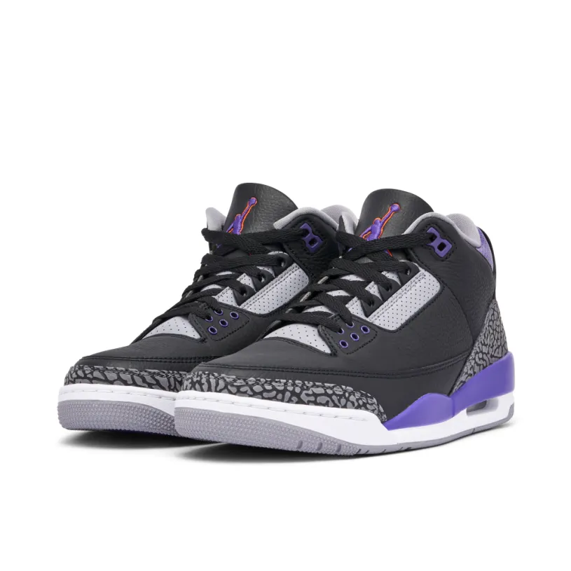 Air Jordan 3 Court Purple 