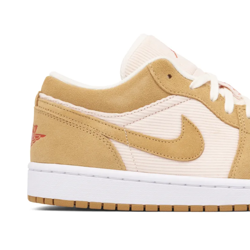 Air Jordan 1 Low Corduroy Suede Womens 
