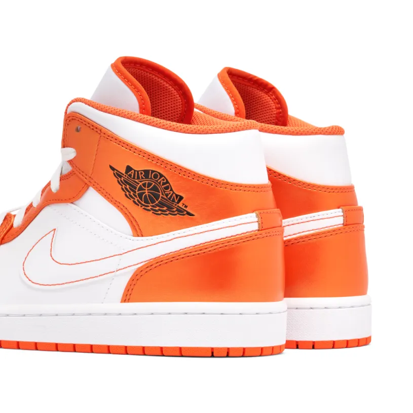 Air Jordan 1 Mid SE Electro Orange 