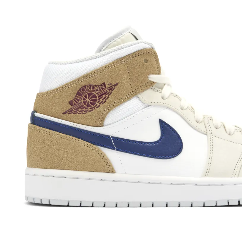 Air Jordan 1 Mid Tan Suede 